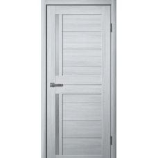 Дверь межкомнатная Сибирь Профиль Ла Стелла 202 Ясень пепельный, стекло белое матовое